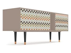 Sale Mueble de TV - 170х69х48 cm - T1 - Bright Ripple, Latte Bege