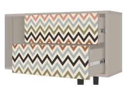 Mueble de TV - 170х69х48 cm - T1 - Bright Ripple, Areia^ Móvel De Tv