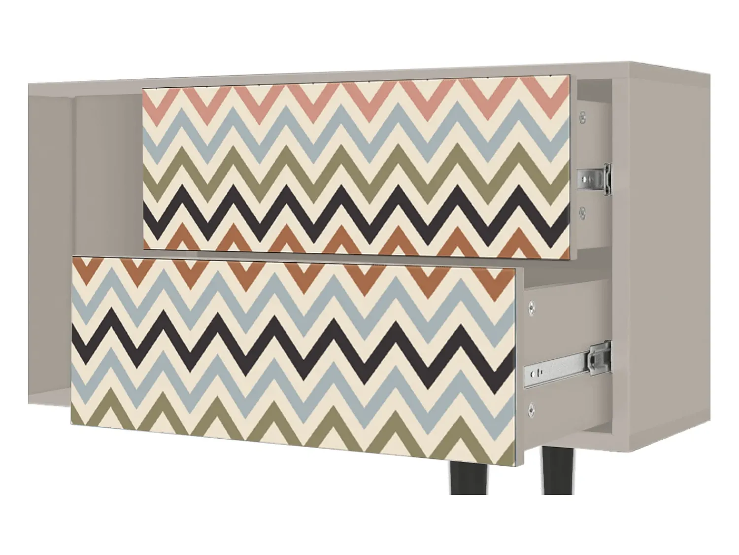 Mueble de TV - 170х69х48 cm - T1 - Bright Ripple, Areia^ Móvel De Tv
