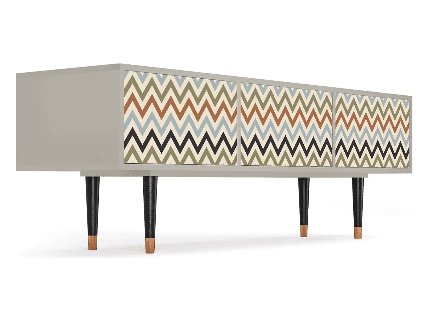 Móvel De Tv* Mueble de TV - 170х59х48 cm - T4 - Bright Ripple, Areia Bege