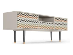 Mueble de TV - 170х59х41 cm - T6 - Bright Ripple, Areia^ Móvel De Tv