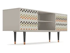 Discount Mueble de TV - 170х69х48 cm - T2 - Bright Ripple, Areia Bege