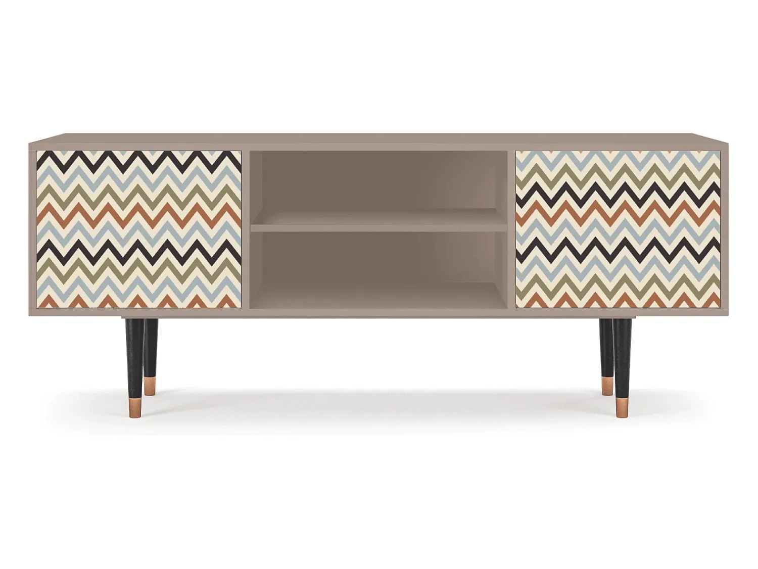 Mueble de TV - 170х69х48 cm - T2 - Bright Ripple, Latte^ Móvel De Tv