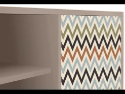 Mueble de TV - 170х69х48 cm - T2 - Bright Ripple, Latte^ Móvel De Tv