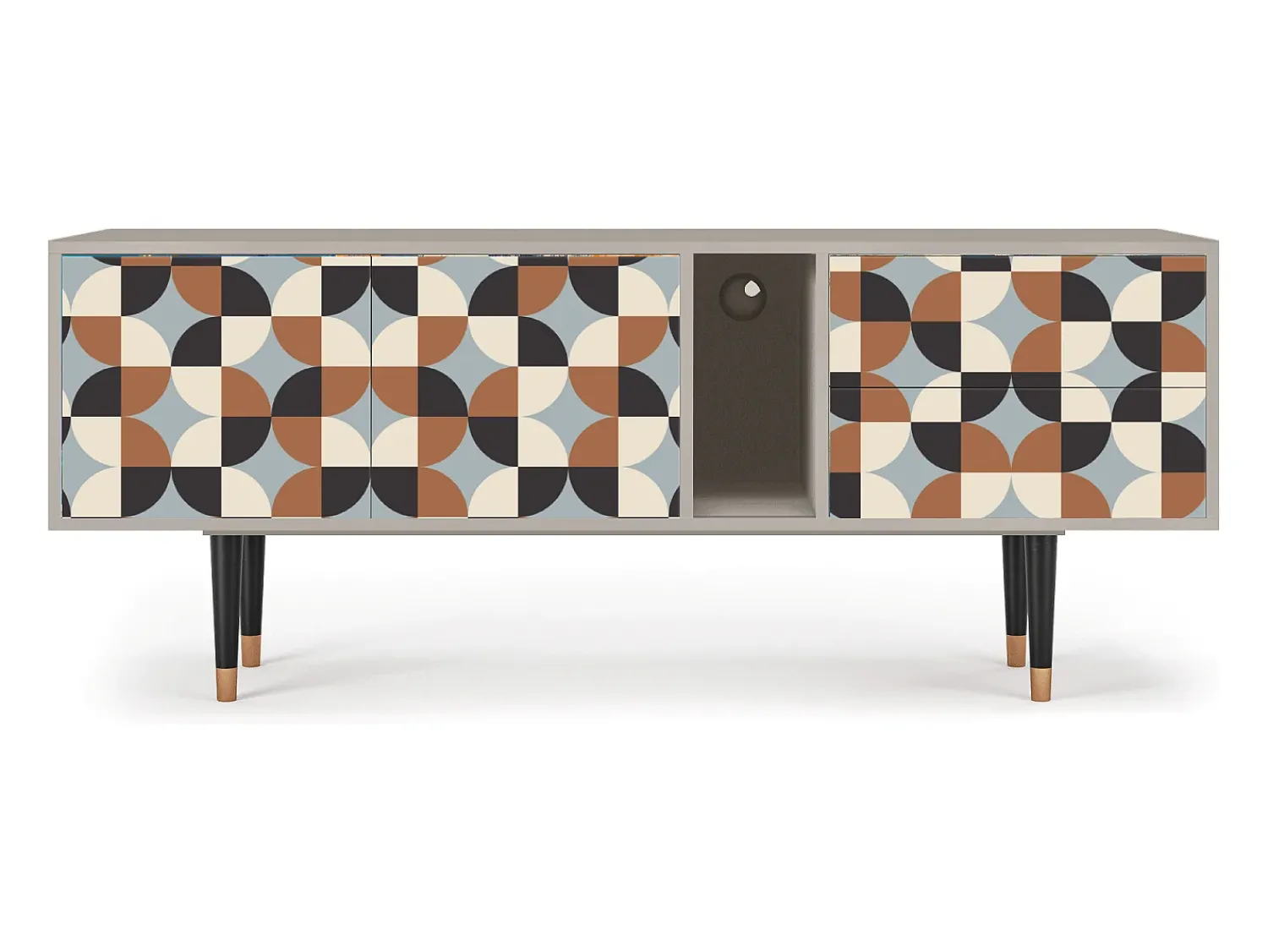 Móvel De Tv| Mueble de TV - 170х69х48 cm - T1 - Brown Sensation, Areia Bege