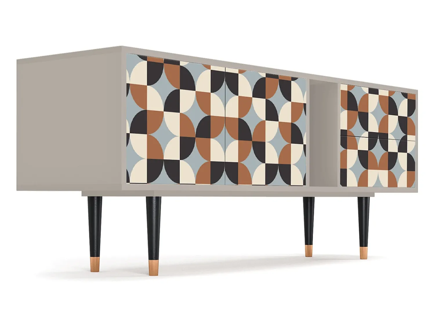 Móvel De Tv| Mueble de TV - 170х69х48 cm - T1 - Brown Sensation, Areia Bege