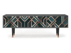 Mueble de TV - 170х59х48 cm - T4 - Bronze Crossroad, Antracite^ Móvel De Tv