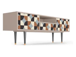 Móvel De Tv| Mueble de TV - 170х59х41 cm - T6 - Brown Sensation, Latte Bege