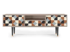 Móvel De Tv| Mueble de TV - 170х59х41 cm - T6 - Brown Sensation, Latte Bege
