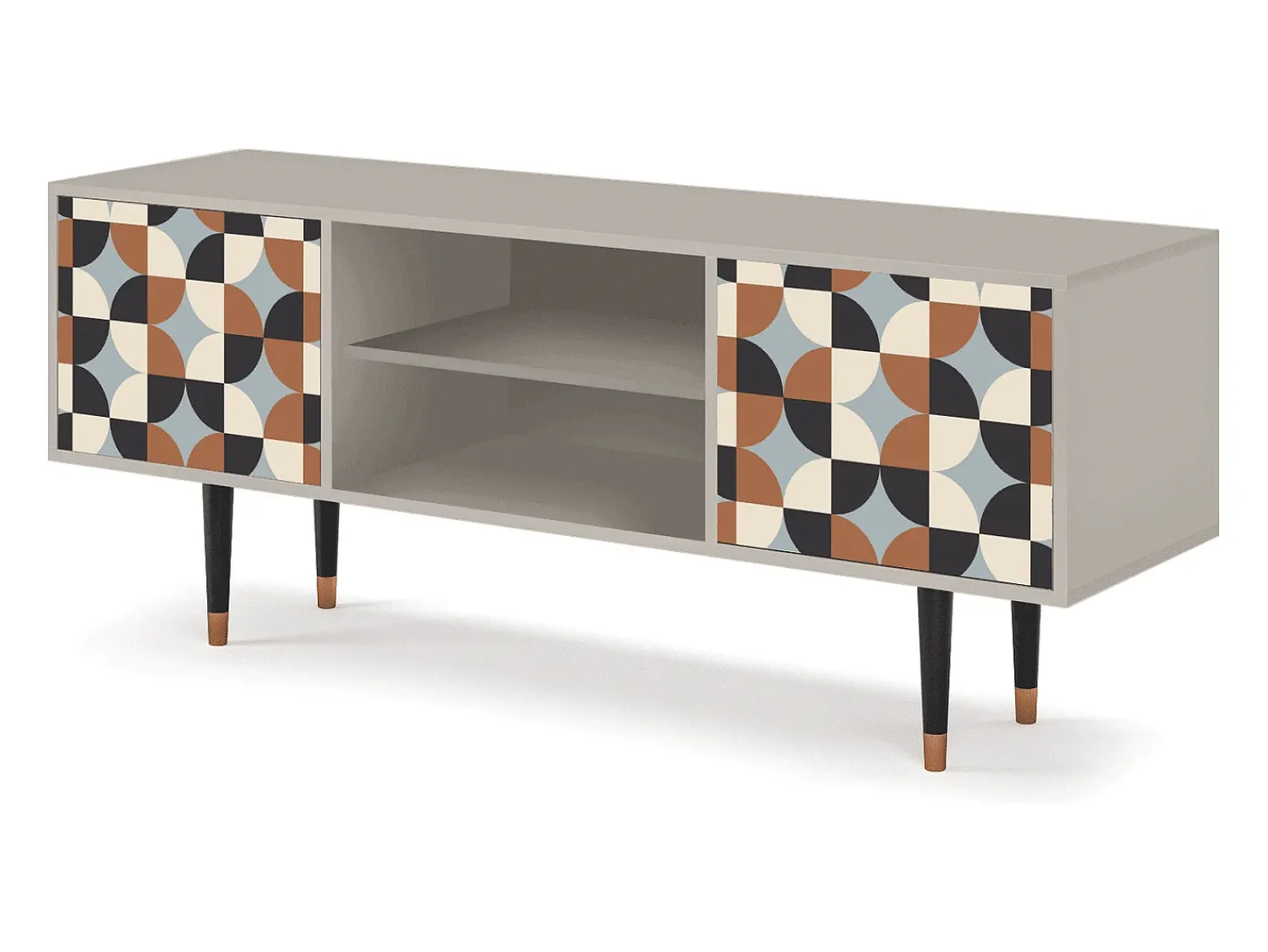 Mueble de TV - 170х69х48 cm - T2 - Brown Sensation, Areia Bege