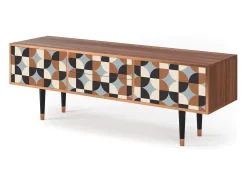 Clearance Mueble de TV - 170х59х48 cm - T4 - Brown Sensation, Nogueira Castanho