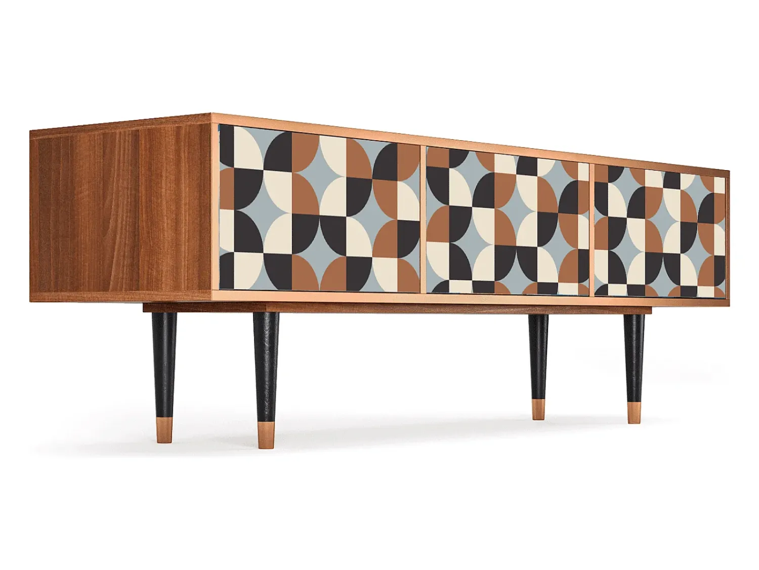 Clearance Mueble de TV - 170х59х48 cm - T4 - Brown Sensation, Nogueira Castanho