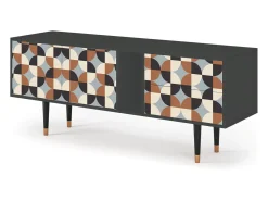 Mueble de TV - 170х69х48 cm - T1 - Brown Sensation, Antracite^ Móvel De Tv