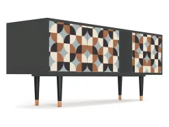 Mueble de TV - 170х69х48 cm - T1 - Brown Sensation, Antracite^ Móvel De Tv