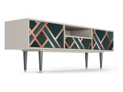 Móvel De Tv* Mueble de TV - 170х59х41 cm - T6 - Bronze Crossroad, Areia Bege