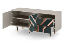 Mueble de TV - 125х56х41 cm - T7 - Bronze Crossroad, Areia^ Móvel De Tv