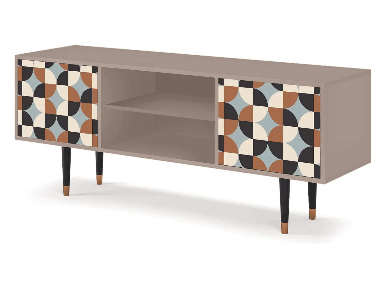 Móvel De Tv* Mueble de TV - 170х69х48 cm - T2 - Brown Sensation, Latte Bege