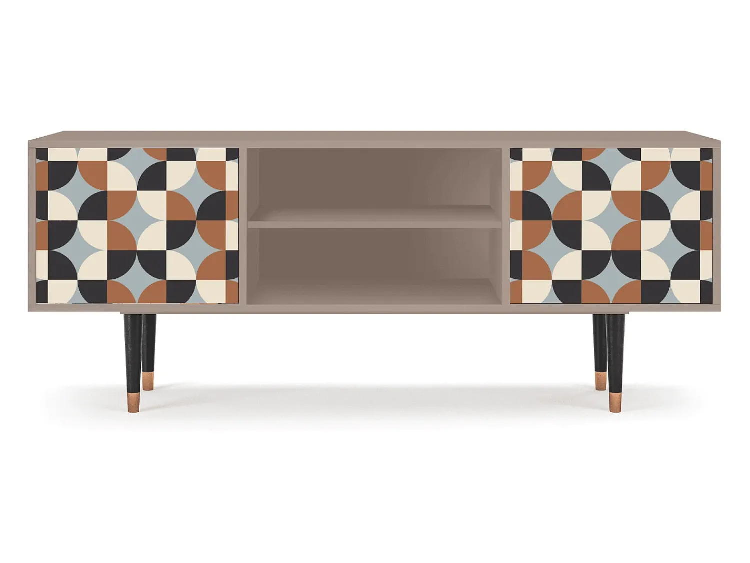 Móvel De Tv* Mueble de TV - 170х69х48 cm - T2 - Brown Sensation, Latte Bege