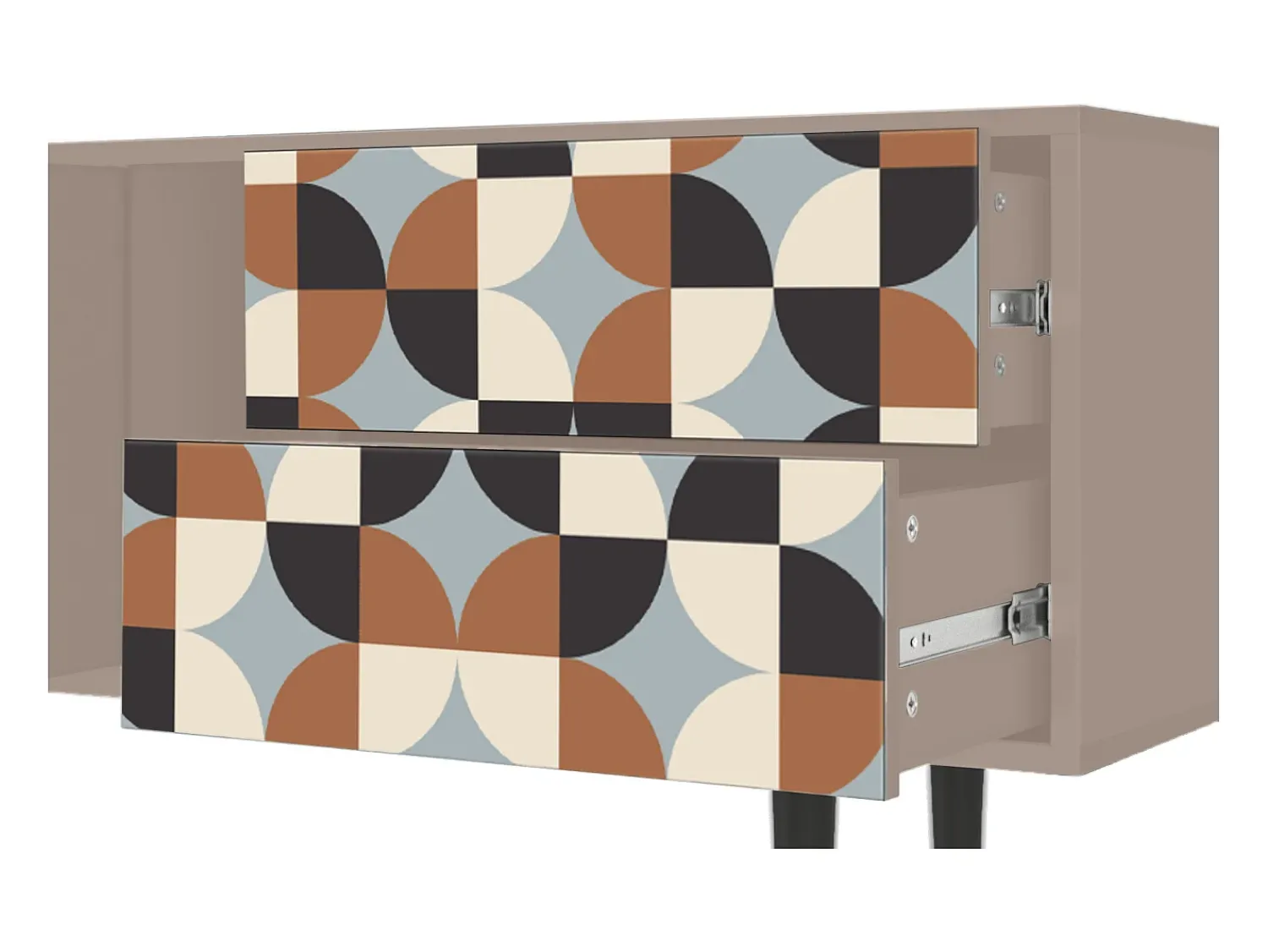 Mueble de TV - 170х69х48 cm - T1 - Brown Sensation, Latte^ Móvel De Tv