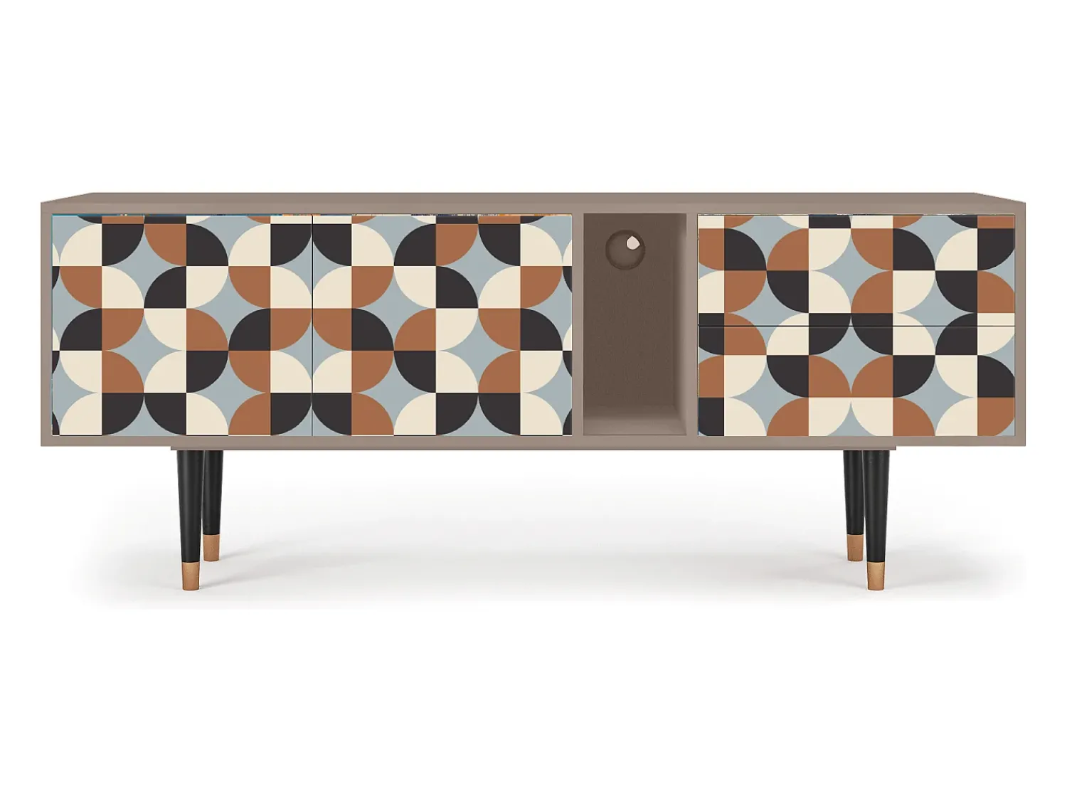 Mueble de TV - 170х69х48 cm - T1 - Brown Sensation, Latte^ Móvel De Tv