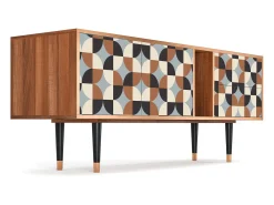 New Mueble de TV - 170х69х48 cm - T1 - Brown Sensation, Nogueira Castanho