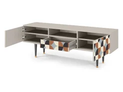 Discount Mueble de TV - 170х59х41 cm - T6 - Brown Sensation, Areia Bege