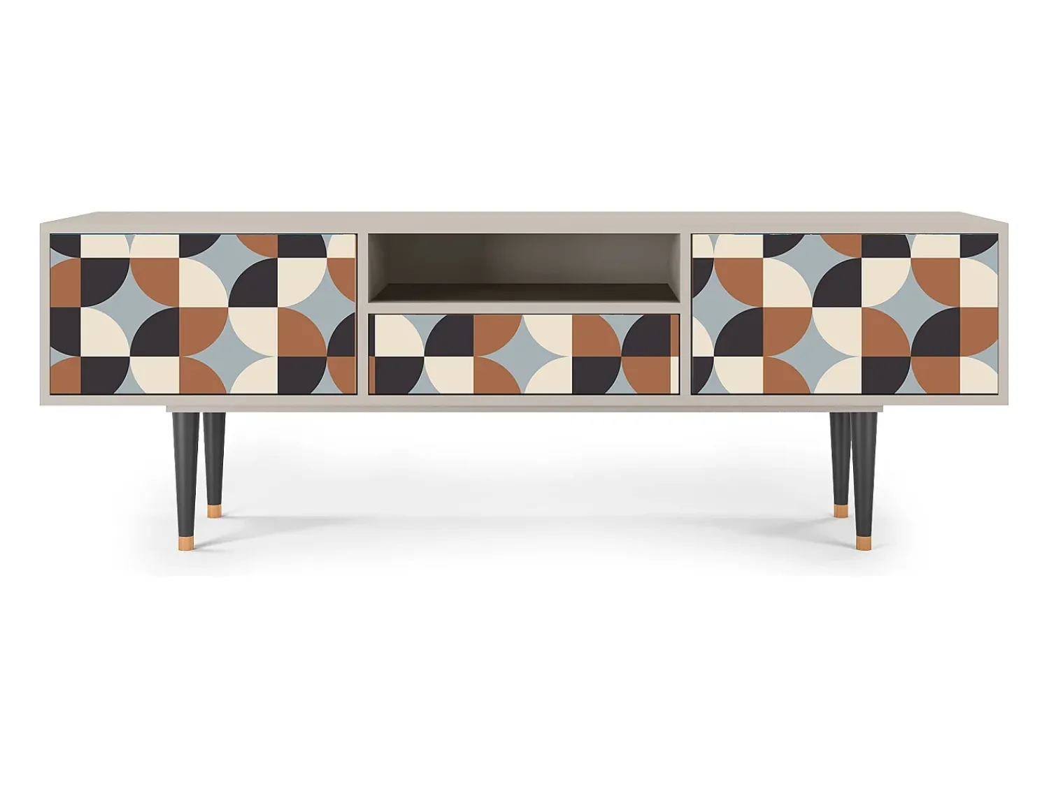 Discount Mueble de TV - 170х59х41 cm - T6 - Brown Sensation, Areia Bege