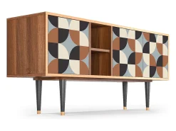 Móvel De Tv* Mueble de TV - 150х69х41 cm - T5 - Brown Sensation, Nogueira Castanho