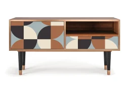Móvel De Tv| Mueble de TV - 115х59х48 cm - T3 - Brown Sensation, Nogueira Castanho