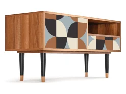 Móvel De Tv| Mueble de TV - 115х59х48 cm - T3 - Brown Sensation, Nogueira Castanho