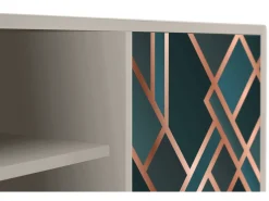 Móvel De Tv* Mueble de TV - 170х69х48 cm - T2 - Bronze Crossroad, Areia Bege