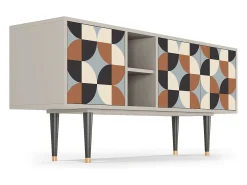 Móvel De Tv* Mueble de TV - 150х69х41 cm - T5 - Brown Sensation, Areia Bege