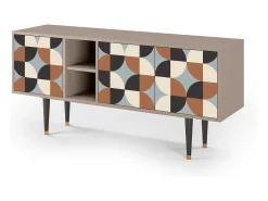 Mueble de TV - 150х69х41 cm - T5 - Brown Sensation, Latte^ Móvel De Tv