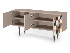 Mueble de TV - 150х69х41 cm - T5 - Brown Sensation, Latte^ Móvel De Tv