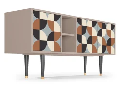 Mueble de TV - 150х69х41 cm - T5 - Brown Sensation, Latte^ Móvel De Tv