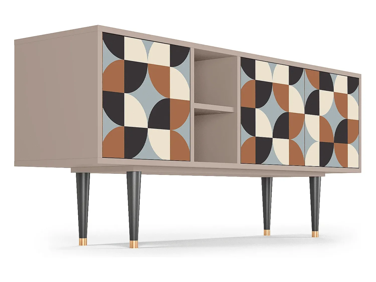 Mueble de TV - 150х69х41 cm - T5 - Brown Sensation, Latte^ Móvel De Tv