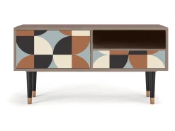 Móvel De Tv| Mueble de TV - 115х59х48 cm - T3 - Brown Sensation, Latte Bege