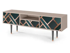 Sale Mueble de TV - 170х59х41 cm - T6 - Bronze Crossroad, Latte Bege