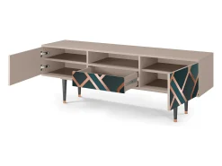 Sale Mueble de TV - 170х59х41 cm - T6 - Bronze Crossroad, Latte Bege