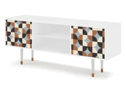 Sale Mueble de TV - 170х69х48 cm - T2 - Brown Sensation, Branco Bege