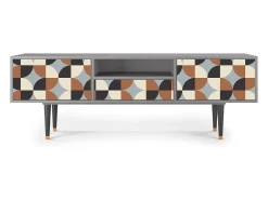 Mueble de TV - 170х59х41 cm - T6 - Brown Sensation, Cinza^ Móvel De Tv