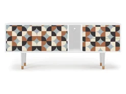 Mueble de TV - 170х69х48 cm - T1 - Brown Sensation, Branco^ Móvel De Tv