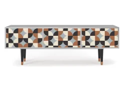 Móvel De Tv* Mueble de TV - 170х59х48 cm - T4 - Brown Sensation, Cinza Cinzento