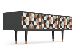 Best Mueble de TV - 170х59х48 cm - T4 - Brown Sensation, Antracite Cinza antracite
