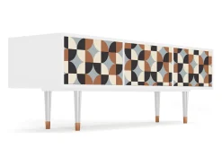 Best Mueble de TV - 170х59х48 cm - T4 - Brown Sensation, Branco Bege