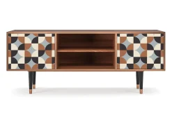 Discount Mueble de TV - 170х69х48 cm - T2 - Brown Sensation, Nogueira Castanho