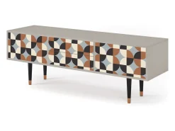 New Mueble de TV - 170х59х48 cm - T4 - Brown Sensation, Areia Bege