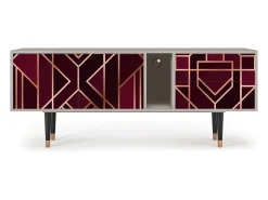 Mueble de TV - 170х69х48 cm - T1 - Burgundy Jewelery, Areia^ Móvel De Tv