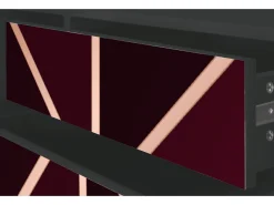 Móvel De Tv* Mueble de TV - 170х59х48 cm - T4 - Burgundy Jewelery, Antracite Cinza antracite