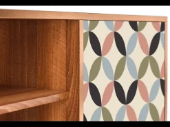 Móvel De Tv* Mueble de TV - 170х69х48 cm - T2 - Butterfly Effect, Nogueira Castanho